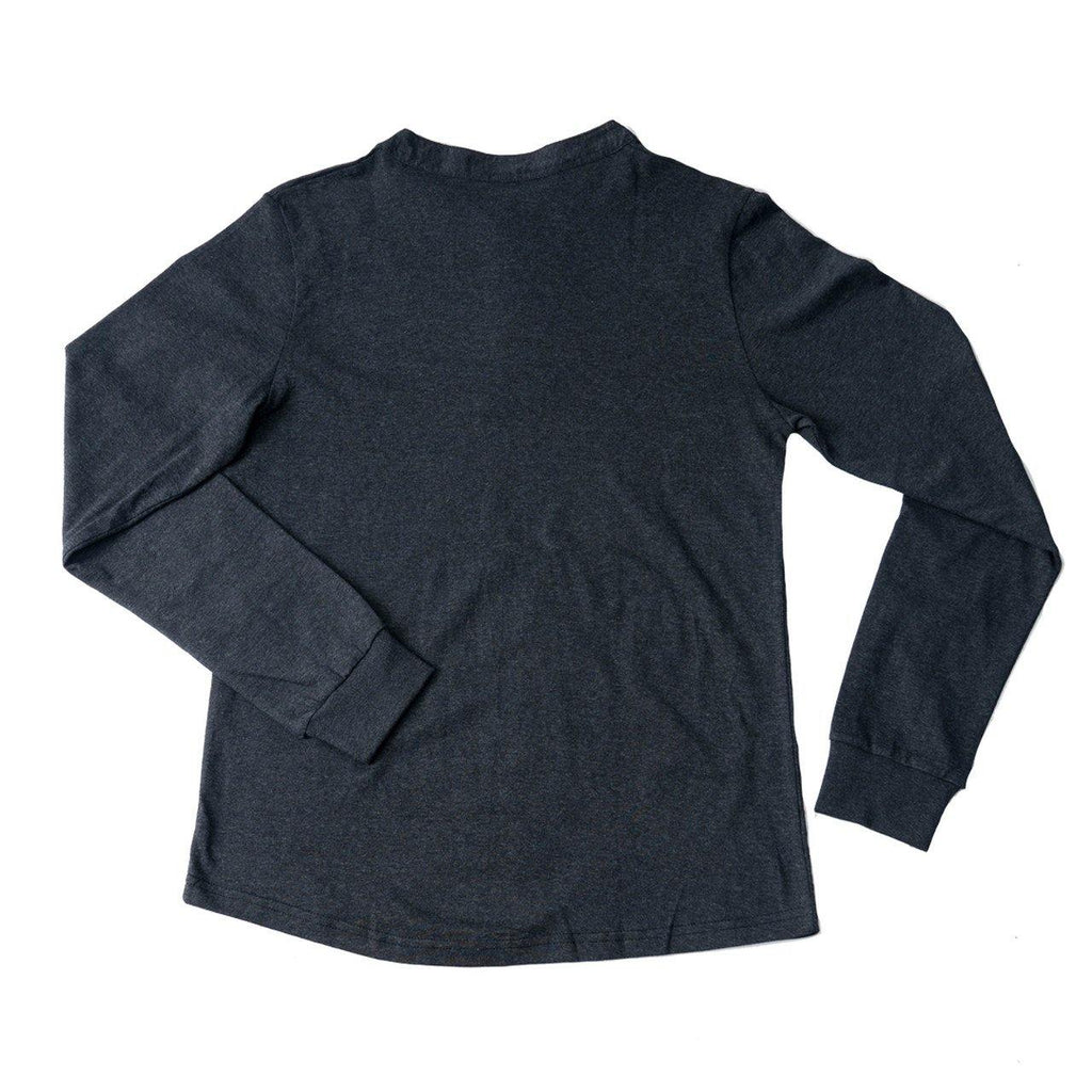 Charcoal Henley (Slim Fit) - Oneforblue