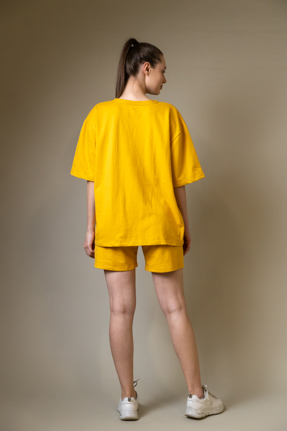 Amber Oversized T-shirt Shorts Co-Ord