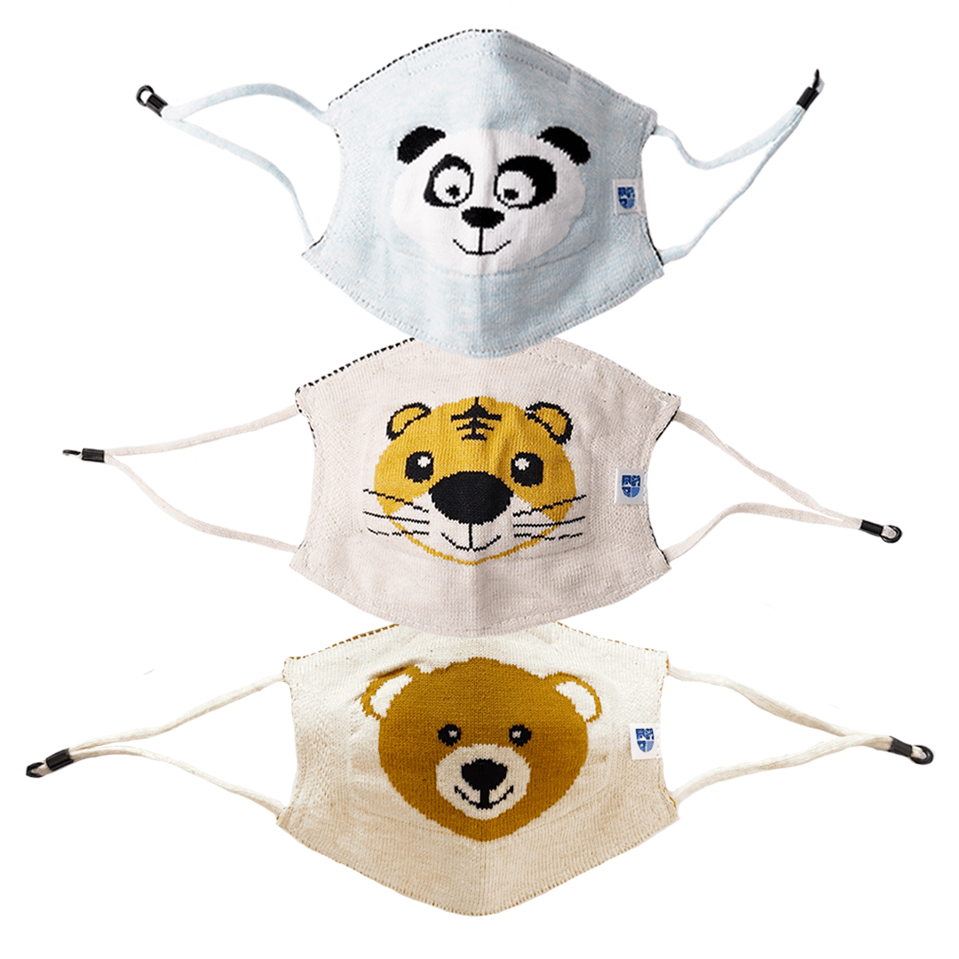 Ultra Breathable Antimicrobial Masks for Kids (Pack of 3)