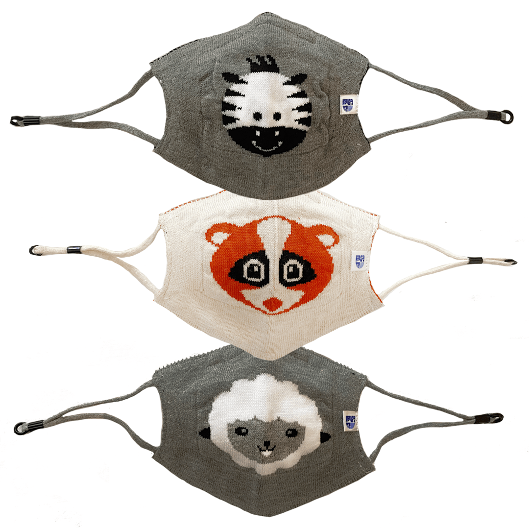 Ultra Breathable Antimicrobial Masks for Kids (Pack of 3)