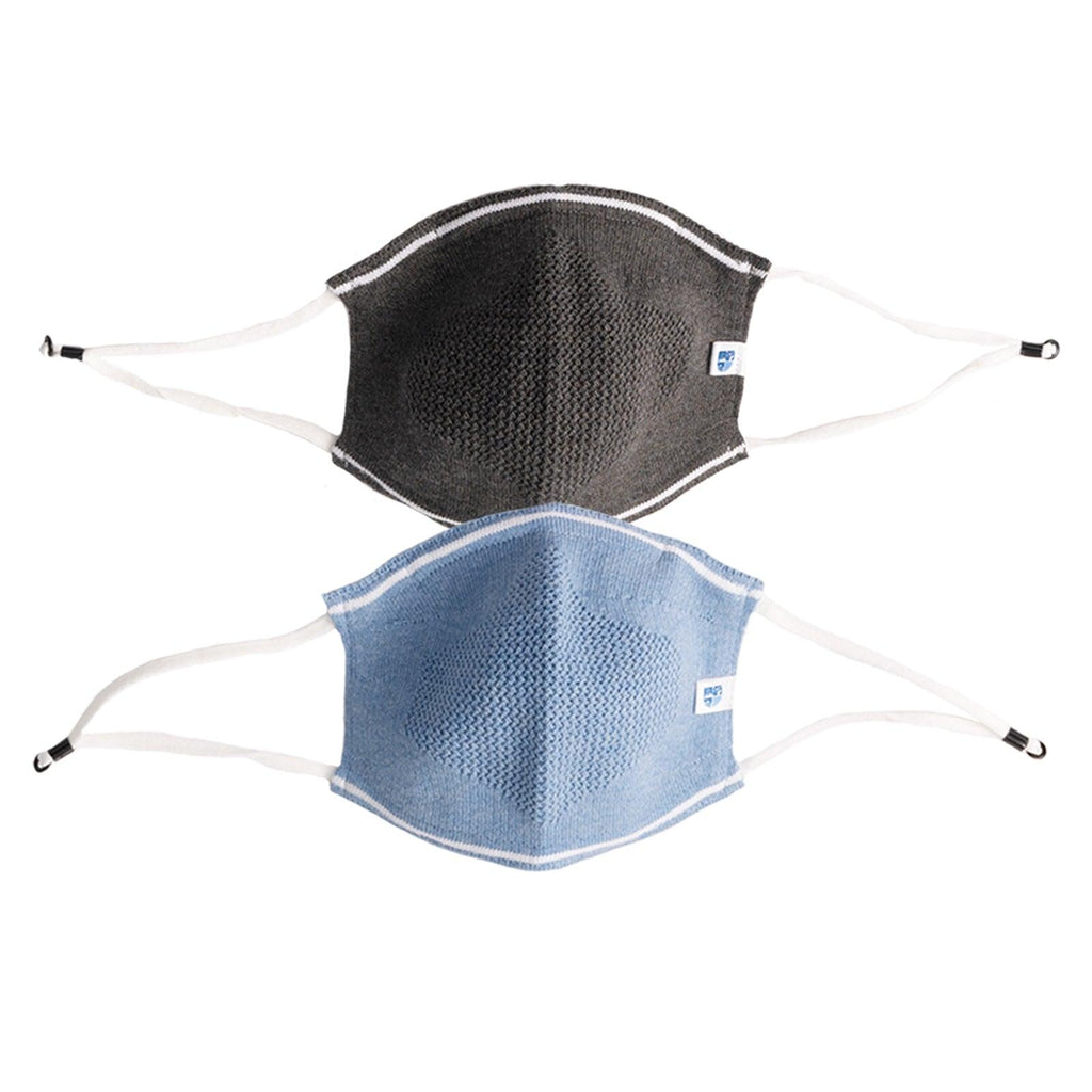 Ultra Breathable Antimicrobial Masks for Adults (Pack of 2)