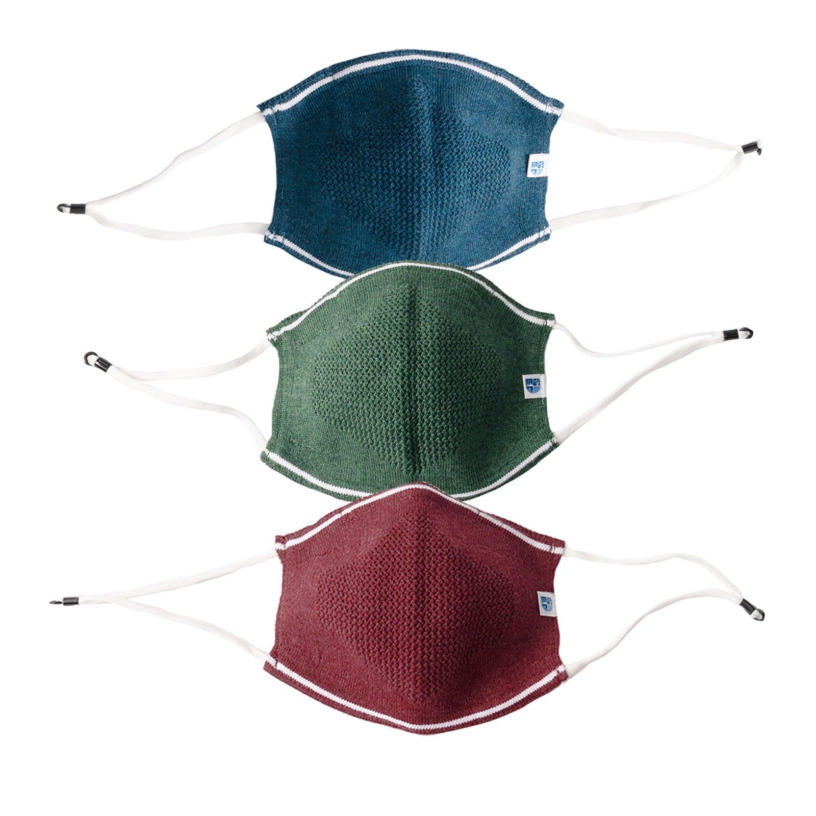 Ultra Breathable Antimicrobial Masks for Adults (Pack of 3)