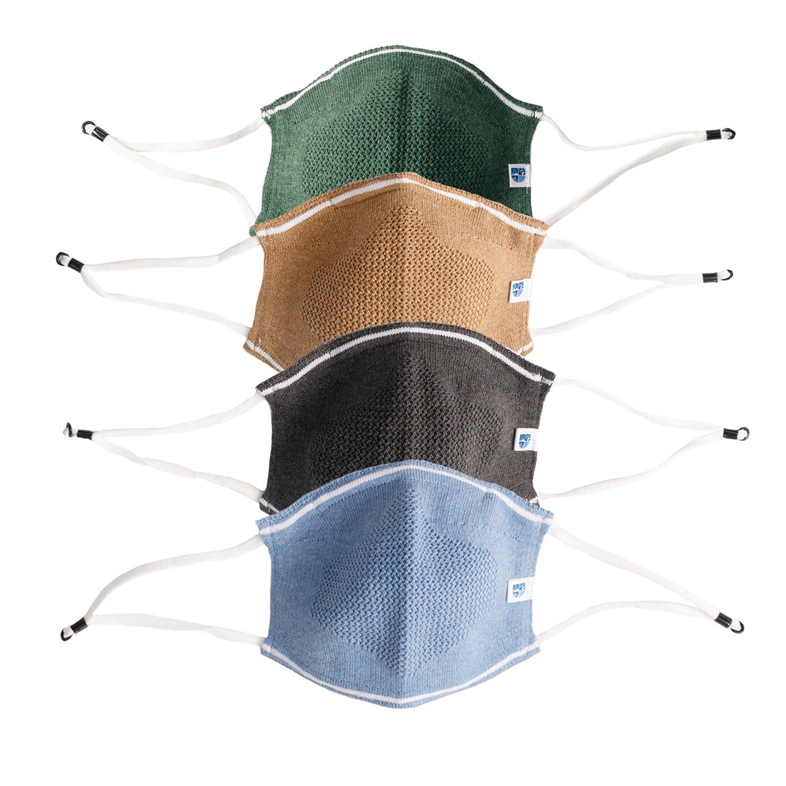 Ultra Breathable Antimicrobial Masks for Adults (Pack of 4) – Oneforblue thumbnail 2