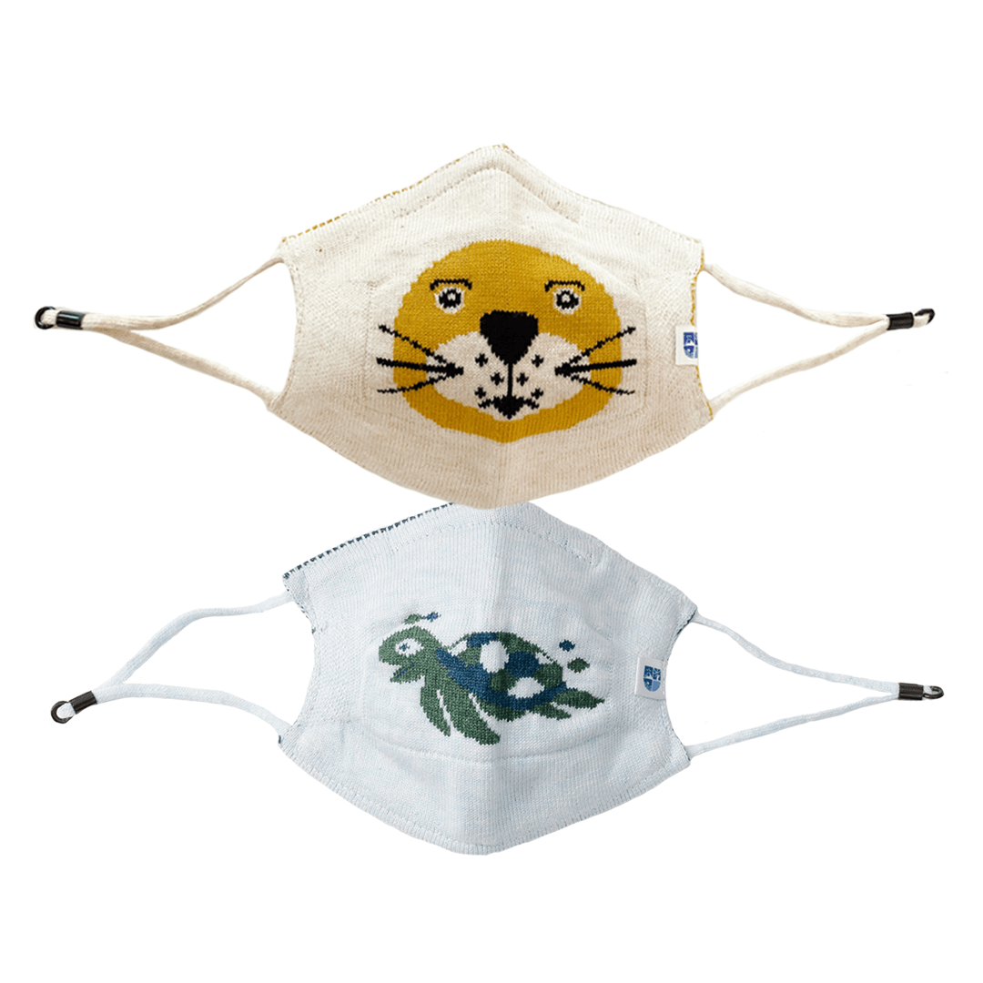 Ultra Breathable Antimicrobial Masks for Kids (Pack of 2) – Oneforblue