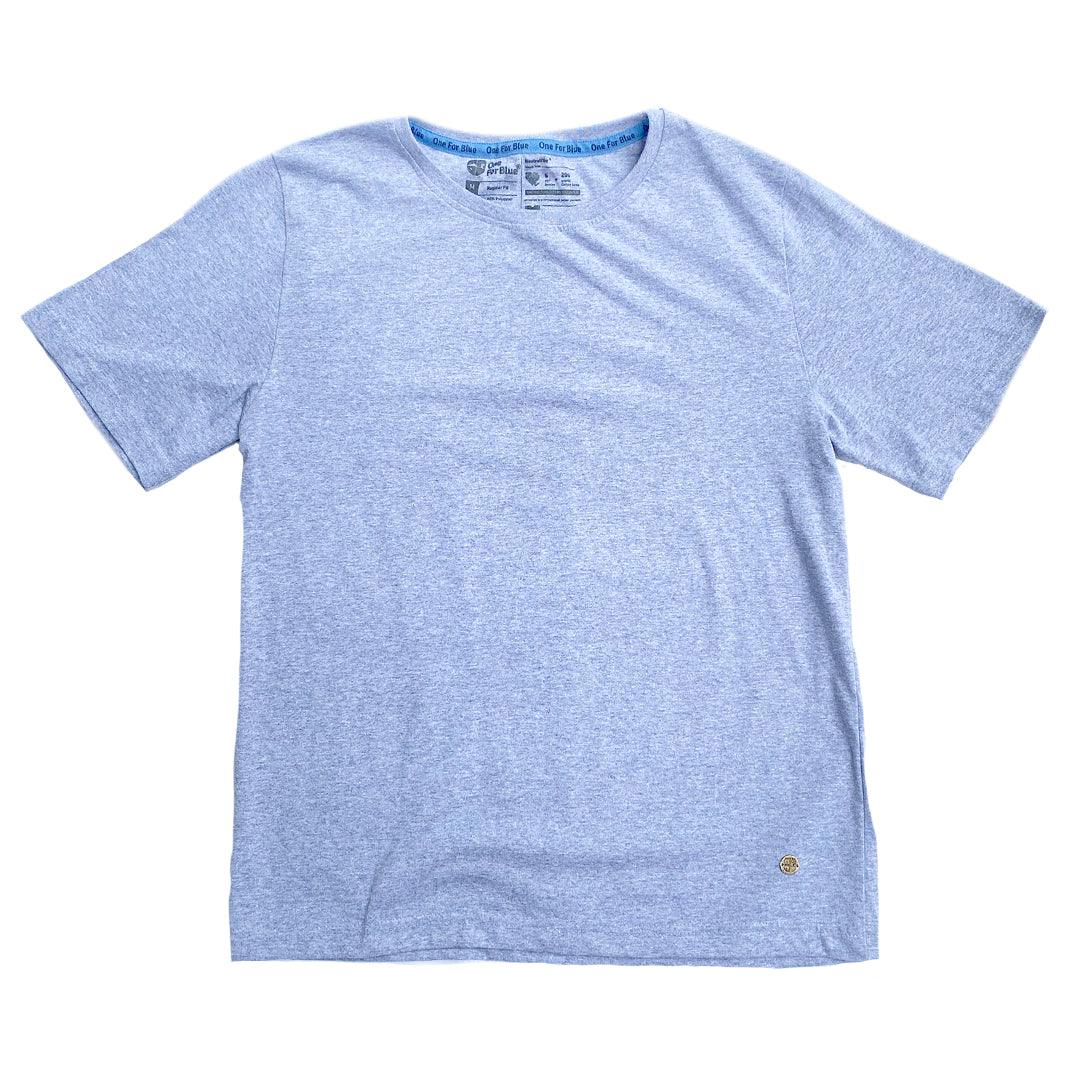 The Ultimate Basics- Light Melange (Slim Fit) - Oneforblue