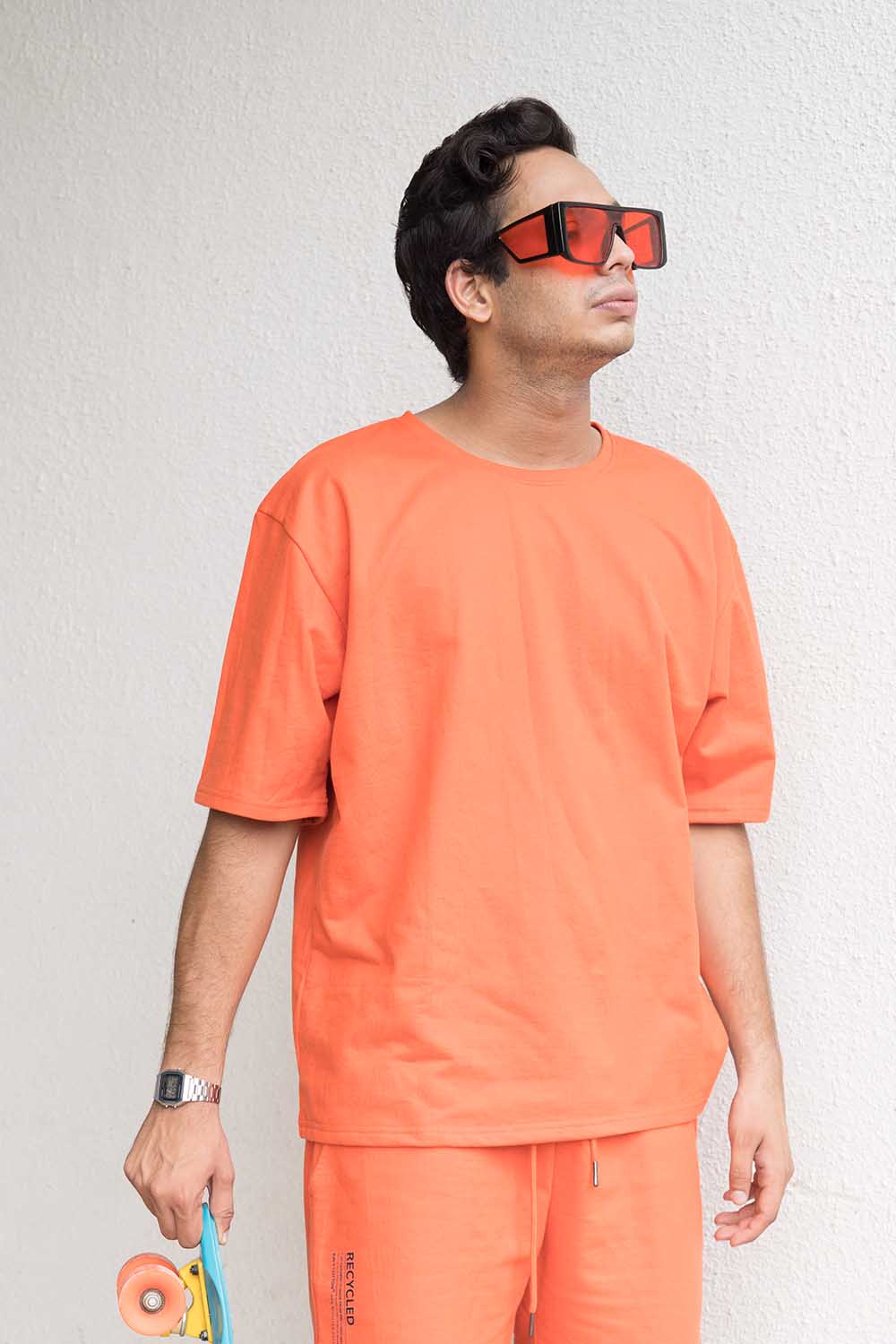 Tangerine oversized T-shirt