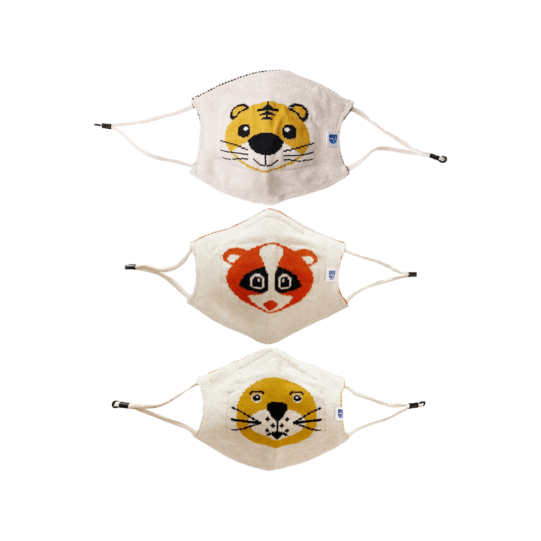 Ultra Breathable Antimicrobial Masks for Kids (Pack of 3) – Oneforblue thumbnail 2